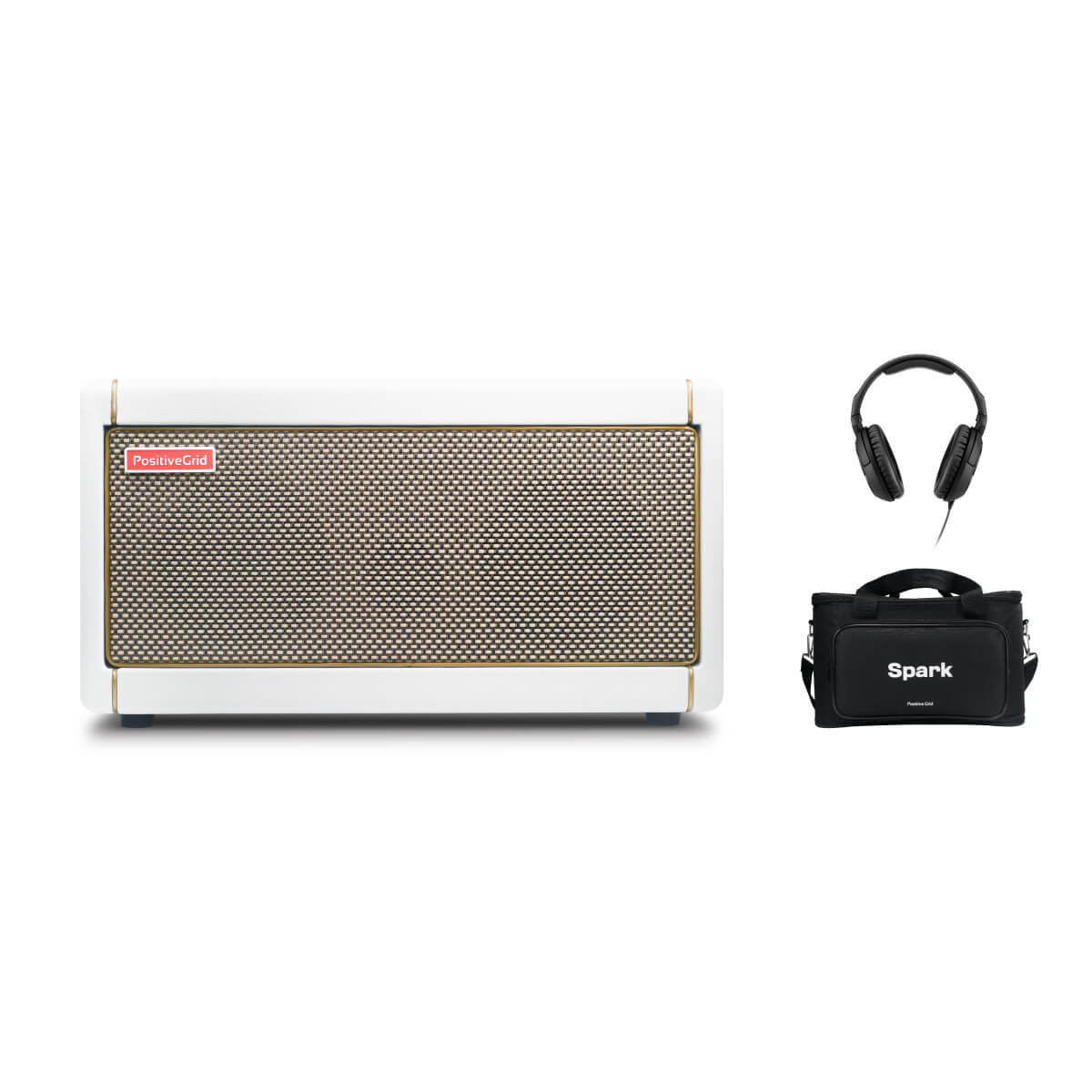 Spark Pearl Amp + Bag + Sennheiser HD 200